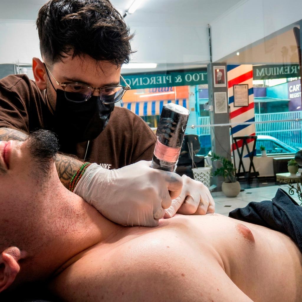 Trabalho de tattoo Mad Dog