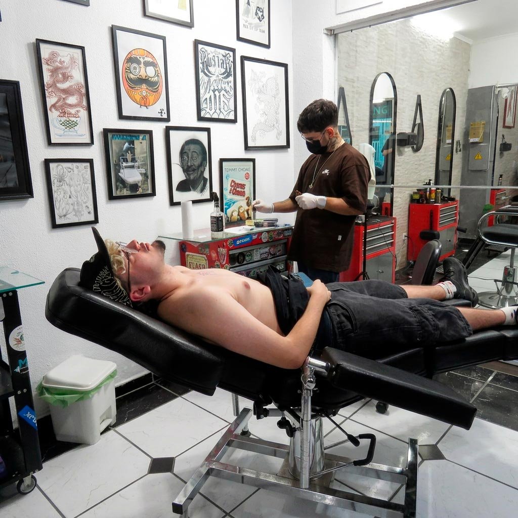 Trabalho de tattoo Mad Dog
